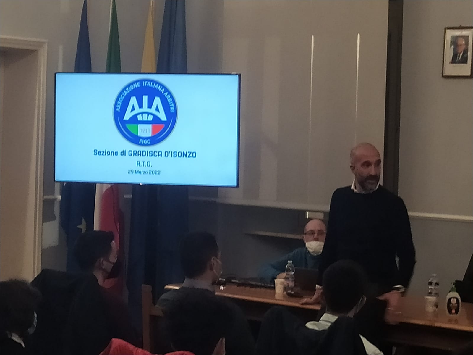 Immagine per Gli arbitri di Gradisca accolgono Mirko Zannier: «Il vero arbitro si rialza»